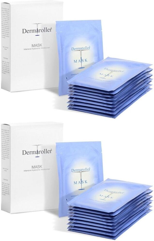 Dermaroller Mask 2x 2x10 St Gesichtsmaske