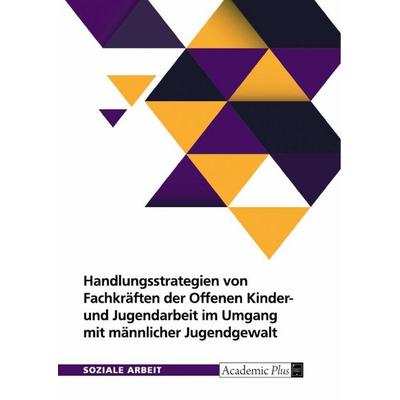 Handlungsstrategien von Fachkräften der Offenen Kinder- und Jugendarbeit im Umgang mit männlicher Jugendgewalt, Taschenbuch von Anonymous, GRIN,