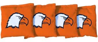 Skip's Garage Carson Newman Eagles Orange Cornhole Bags