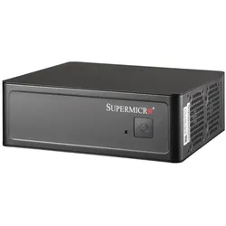 Supermicro SC101iF - USFF - Mini-ITX - ohne Netzteil (Mini-ATX), PC Gehäuse, Schwarz