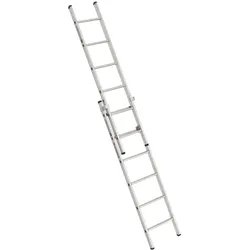 Euroline Alu-Schiebeleiter 2-teilig Nr. 302 2x6 Sprossen