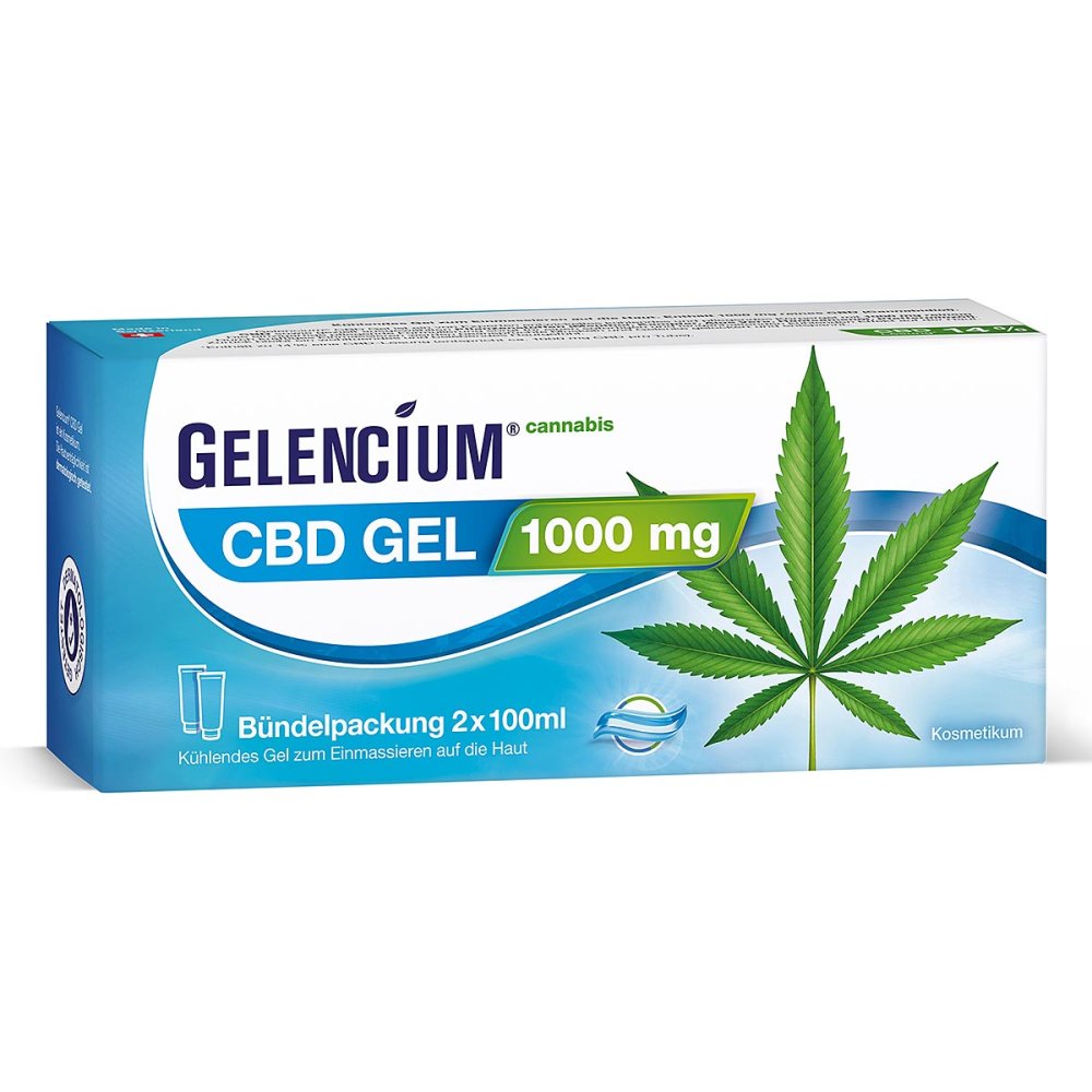 Heilpflanzenwohl GmbH GELENCIUM Cannabis CBD Gel 1000 mg kühlend 20002780