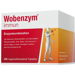 WOBENZYM immun magensaftresistente Tabletten 240 St
