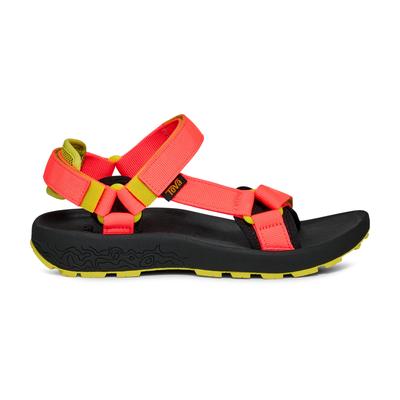 Sandale TEVA "HYDRATREK SANDAL WOMEN", Damen, Gr. 36, pink (neon coral), Textil, Schuhe Sandale, Outdoorsandale rutschfest, schnell trocknend