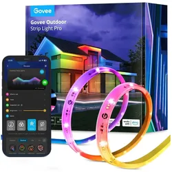 Govee RGBIC SMART LED-Lichtstreifen für den Außenbereich 10,0m