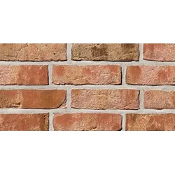 Klinker Fassadenband gemischt Streifen 24x7,1 cm Relief MOORBRLEB