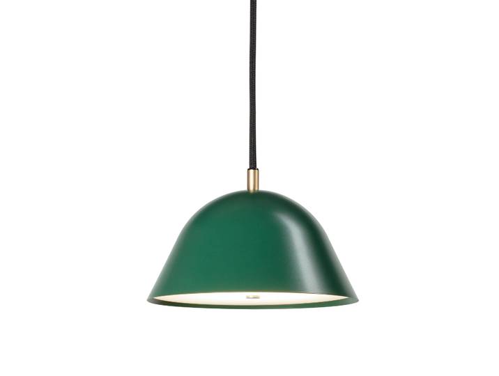 Örsjö Belysning Suspension Streck petite 11x21 cm Vert sapin RAL 6028