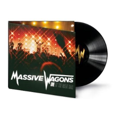 Live at The Great Hall (Black LP) - Massive Wagons, Vinyl