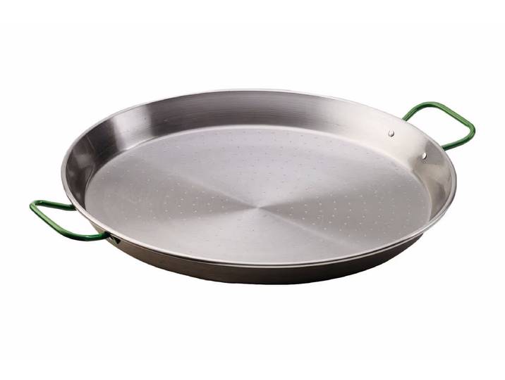 Garcima A604 Pfanne – Grillschale/Grillpfanne/Grillgeschirr – silber