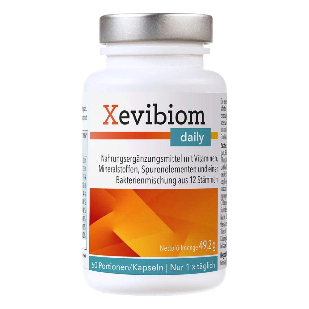 Laktonova GmbH Xevibiom Daily 12 Bakterienkultur.+21 Vitamine Kps 19415749