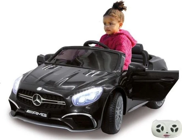 Ride-on Mercedes-AMG SL 65 2,4GHz, Kinderfahrzeug schwarz, 12V, ferngesteuert