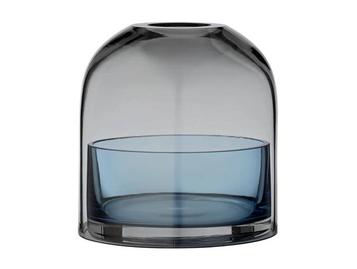 AYTM Tota kaarsenhouder zwart-marineblauw