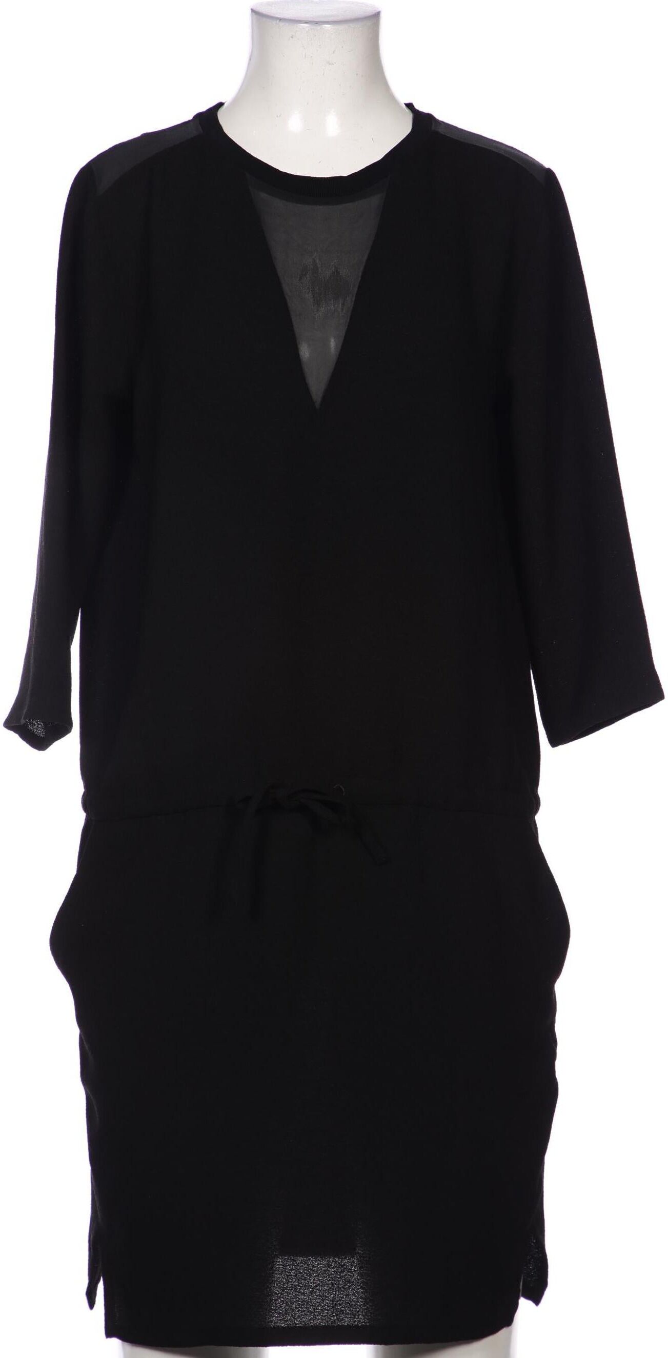 Second Female Damen Kleid, Schwarz, Gr. XS, Synthetik / Seide - Second Hand