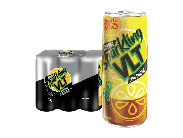 Vita Suikervrije bruisende citroenthee 6 x 310 ml