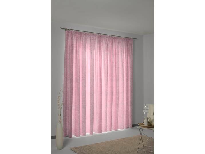 Vorhang WIRTH Coventry Gr. 2, lila, B:135cm H:175cm, Polyacryl, Polyester, Gardinen, Vorhang