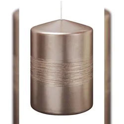 Wiedemann Kerzen Kerzen Finesse Rosegold 100 x Ø 68 mm 4er Set