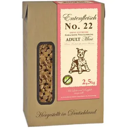 Bubeck Adult Mini Nr. 22 Entenfleisch Hundetrockenfutter 2,5 Kilogramm