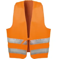 Mischgewebe-Warnweste "BASIC" Kl. 2 - L - Orange