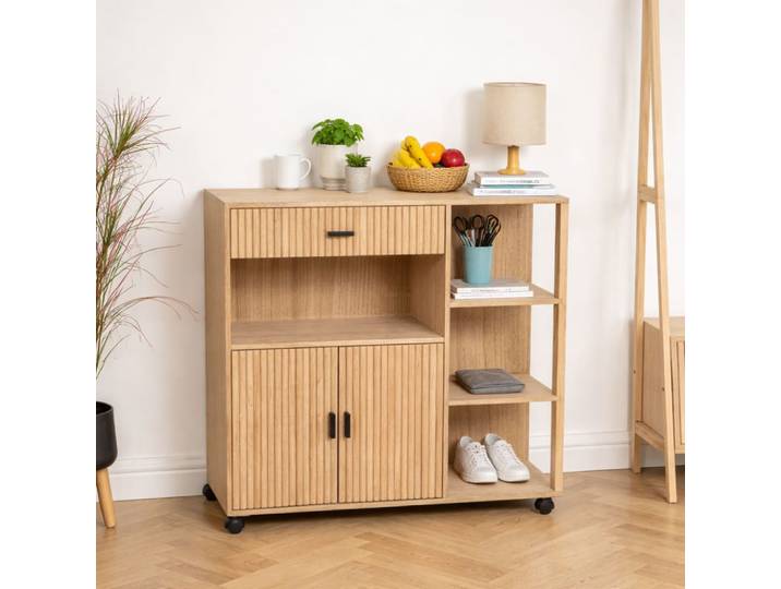 Desserte en bois massif