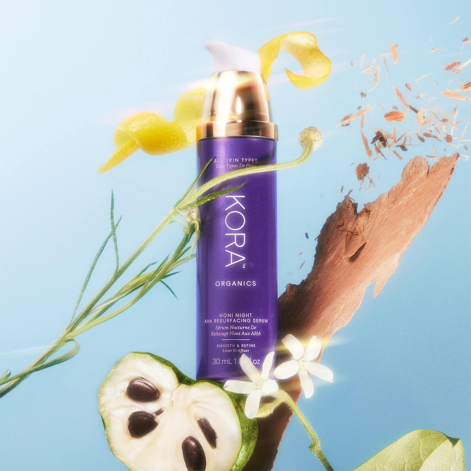 KORA ORGANICS Noni Night Aha Resurfacing Serum 30ml
