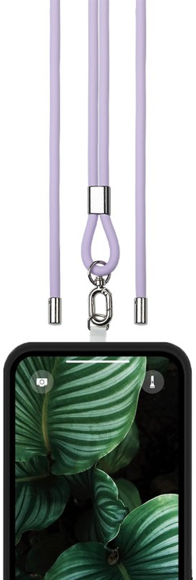 iS Cordão de Silicone para Telemóvel - Lavanda