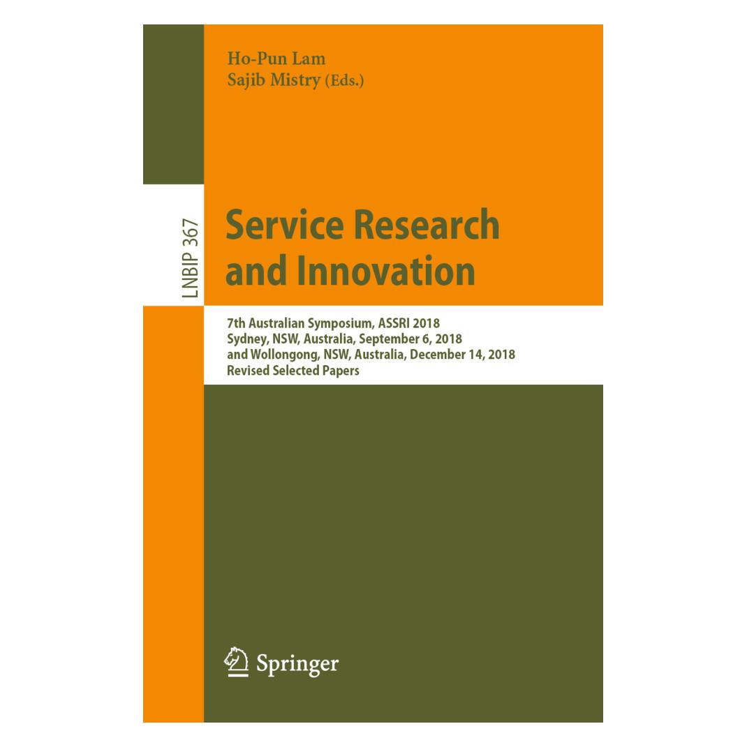 Springer Service Research and Innovation (Englisch, Softcover, Ho-Pun Lam, Sajib Mistry) (56102575)