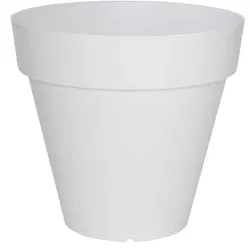 WellHome - Blumentopf "Ale-x Collection", Ø40x35cm, weiß