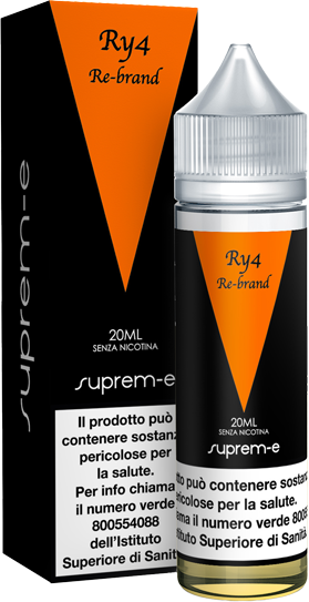 Suprem-e Ry4 Re-Brand Liquido Shot Mix 20ml Tabacco Caramello Vaniglia