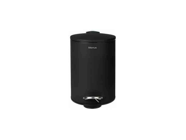 Mülleimer BLOMUS Tubo 3 l , schwarz, Mülleimer, Mülleimer