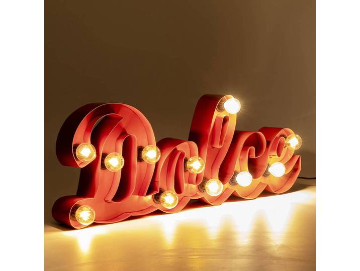 KARE Designer Wandleuchte La Dolce Vita, rot, für Wohn- / Esszimmer, Metall, Junges Wohnen