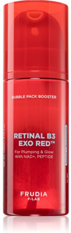Frudia Retinal B3 Exo Red Bubble Pack Booster refreshing and hydrating booster to brighten and smooth the skin 140 ml