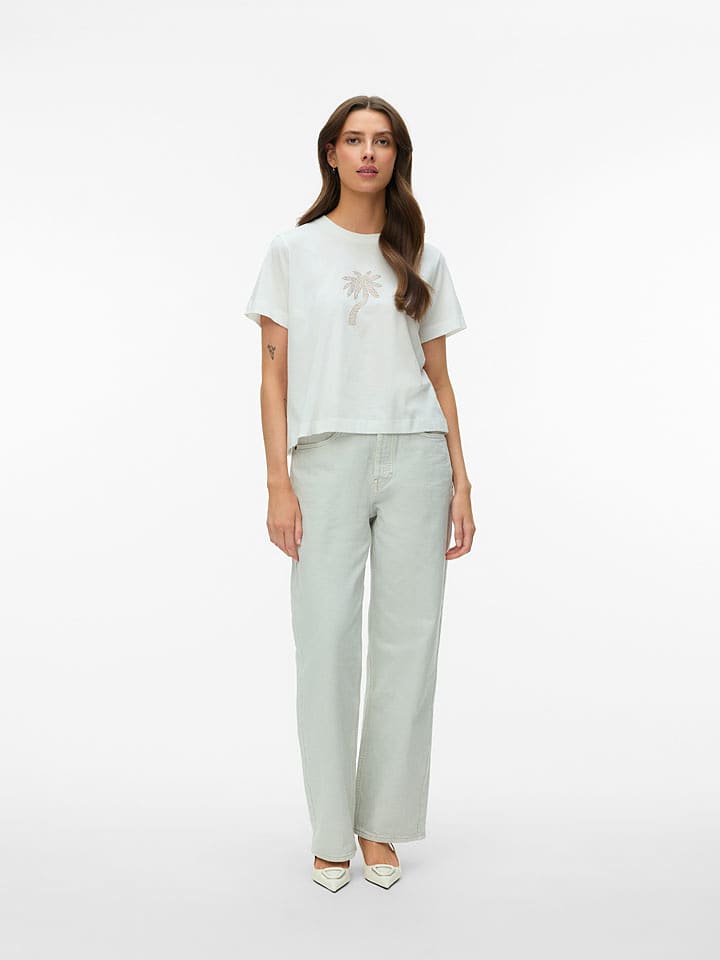 Vero Moda Shirt in Weiß - M