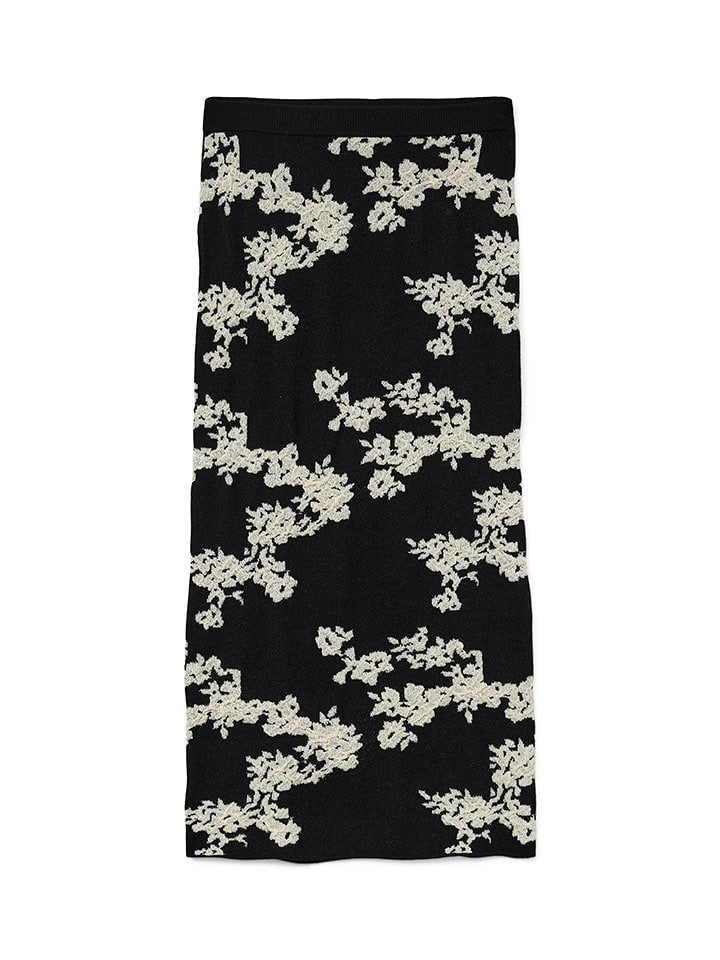 Vero Moda Strickrock in Schwarz - S