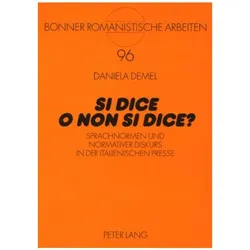 Si dice o non si dice?, Fachbücher von Daniela Demel