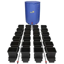 1Pot Bewässerungssystem Komplettset mit 24 Töpfen