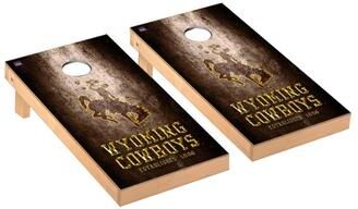 Skip's Garage Wyoming Cowboys 2x4 Pro Cornhole Boards - V7