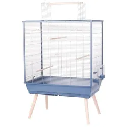 Zolux NEOLIFE 80 Vogelkäfig blau, Gehege