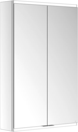 Keuco Royal Modular 2.0 Spiegelschrank 800211061100300 600 x 900 x 160 mm, 1 Steckdose, 1 Doppel-USB-Ladestelle, Wandvorbau, 2-türig