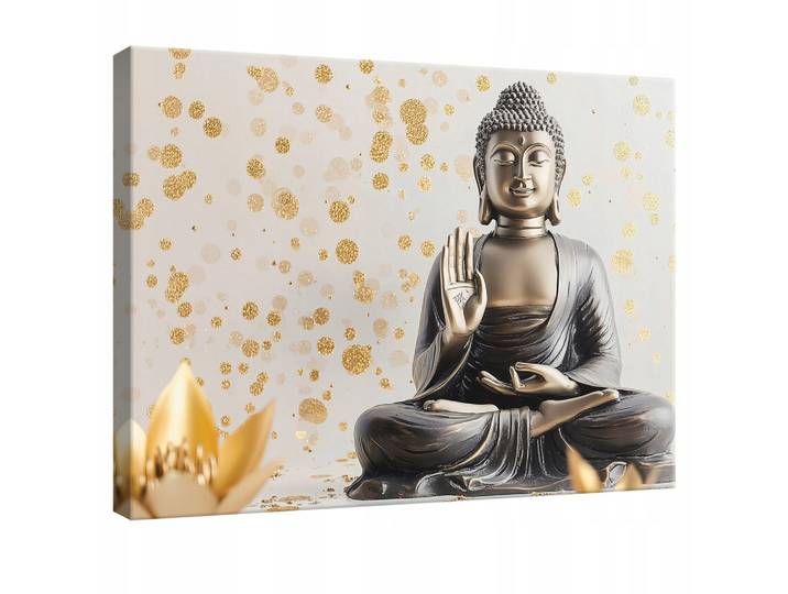 LEINWANDBILD Buddha Abstrakt Modern 60x40