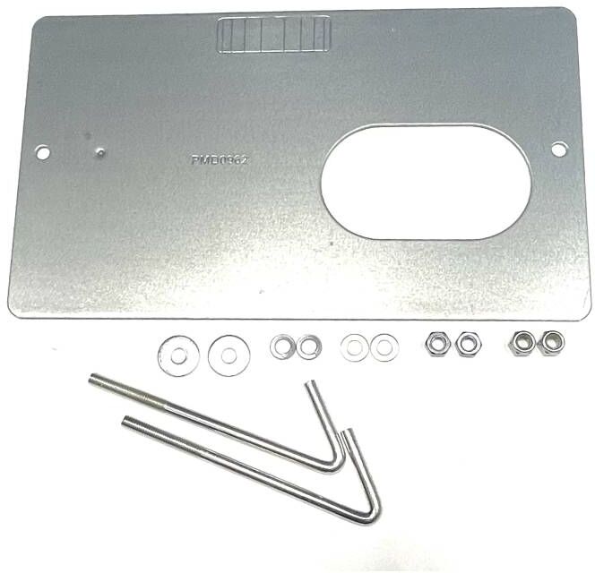 Nice Gruppo Base Di Ancoraggio Motori Cancello Scorrevole Road Robus Rox Prrb04