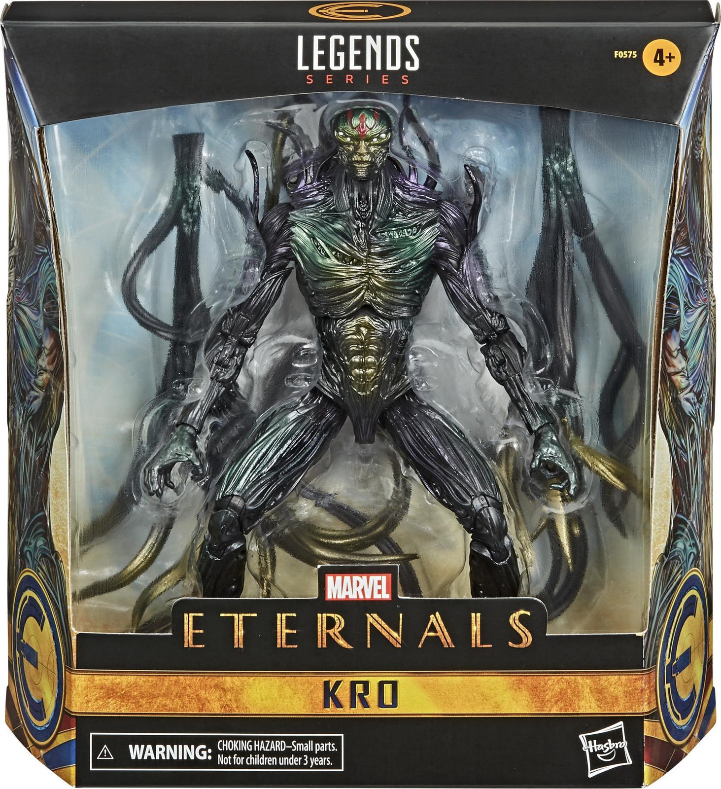 Hasbro Marvel Legends Serie Eternals Kro Actiefiguur Zwart Kunststof