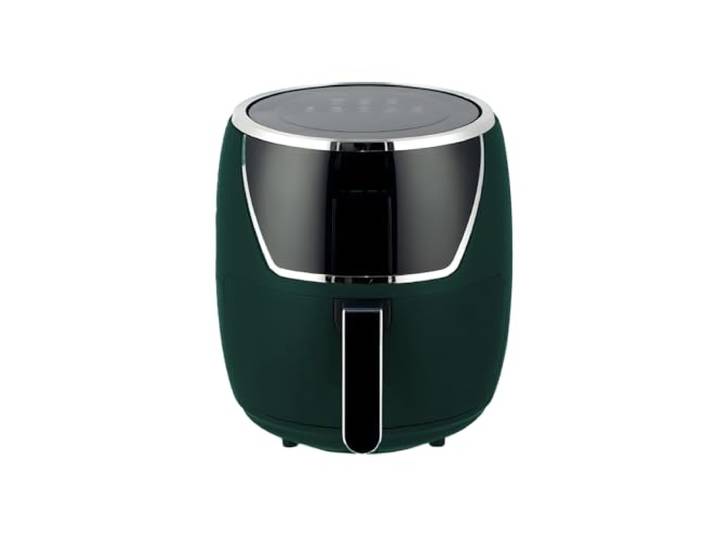 Wintem - Luftfritteuse 5 Liter mit Touch-LED, Timer 60 Minuten, automatische Abschaltung, schnelles und gleichmäßiges Kochen ohne Öl für knusprige Rezepte in der Familie