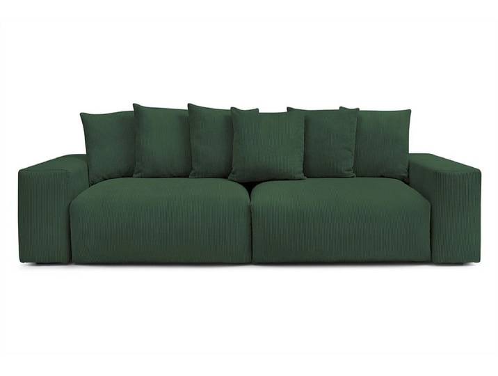 Sofa BOBOCHIC VOLTAIRE Cord-Stoff grün
