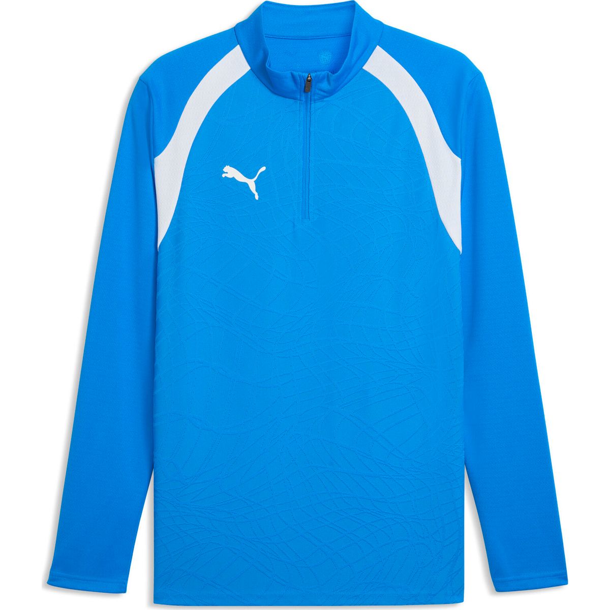 Puma teamFINAL26 Training 1/4 Zip Top electro royal-puma white-puma white (02) XS 659679-02-XS