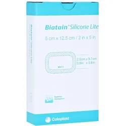 Biatain Silicone Lite Schaumverband 5x12 5 St