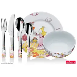 WMF Kinderservice Prinzessin Anneli 6tlg. Edelstahl Silber