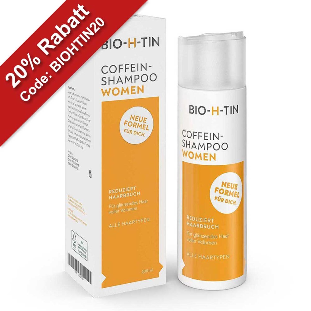 Dr. Pfleger Arzneimittel GmbH BIO-H-TIN Coffein-Shampoo Women 20333465
