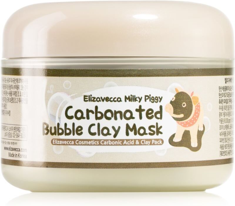 Elizavecca Milky Piggy Carbonated Bubble Clay Mask deep-cleansing face mask for problem skin, acne 100 g