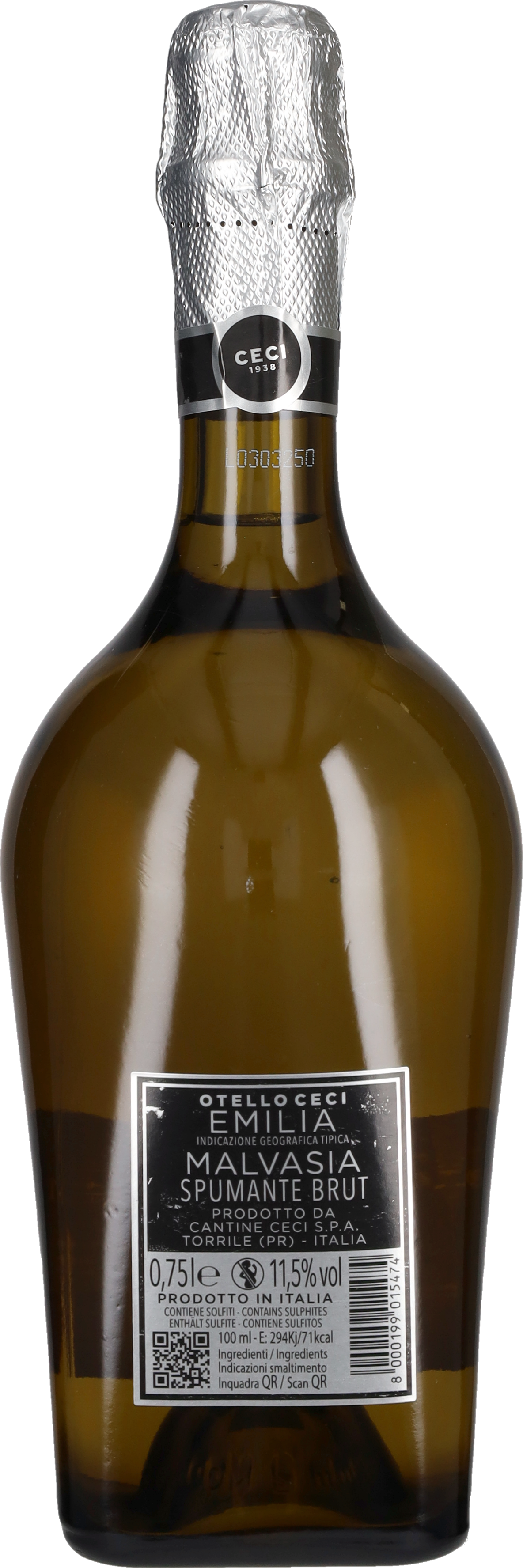 Cantine Ceci Malvasia Brut 'Otello Edizione 1813' Ceci