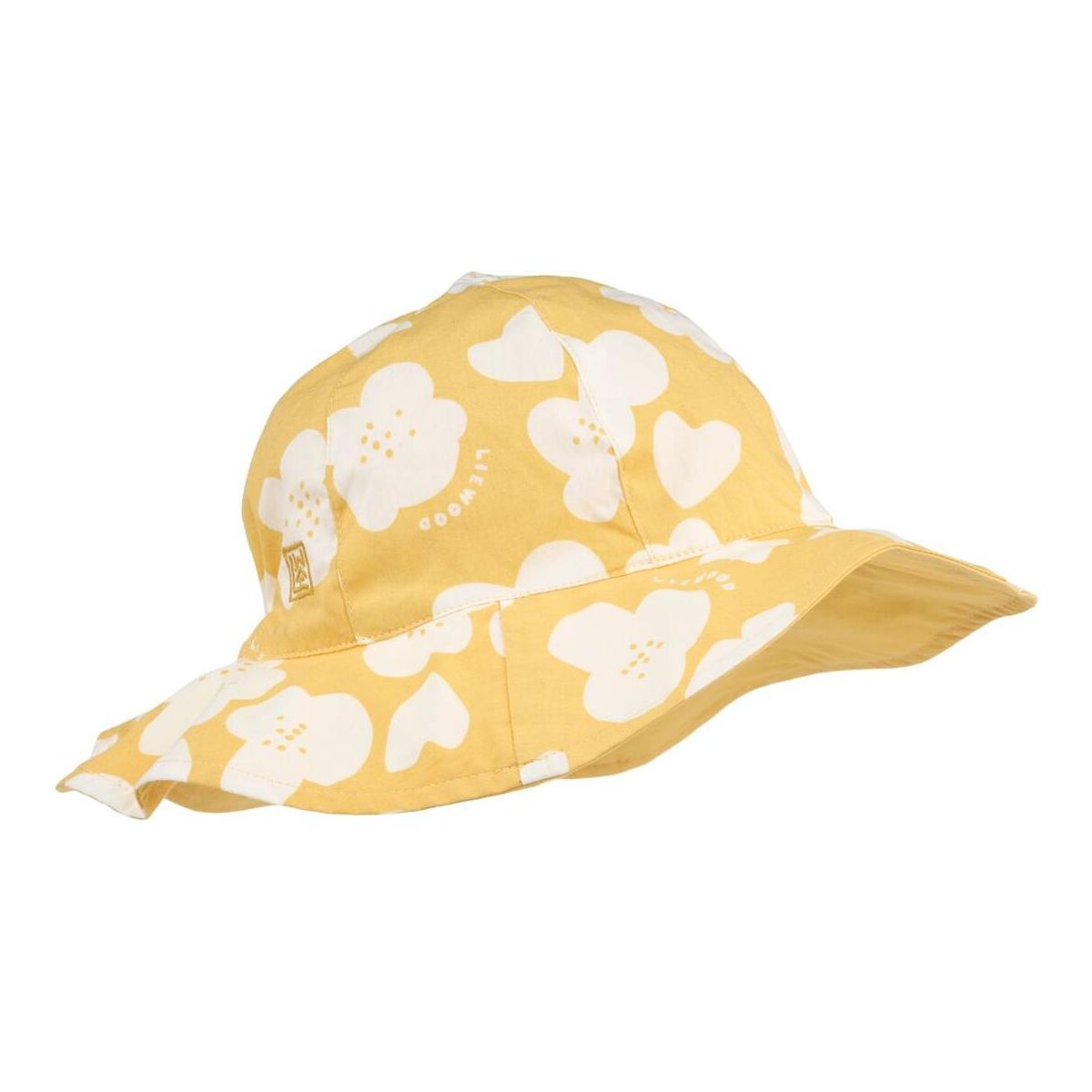 Liewood Amelia Reversible sun Hat flower / lemon yellow (2608) 0/3 M LW17697-2608-0/3 M-CU